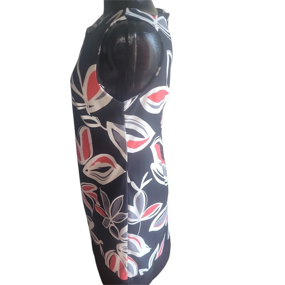 Beechers Brook Floral Sleeveless Shift Dress L - Picture 4 of 6